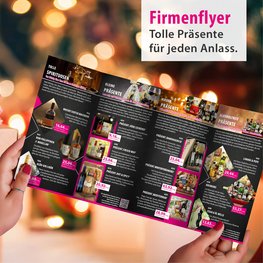 Firmenflyer - Firmenpräsente